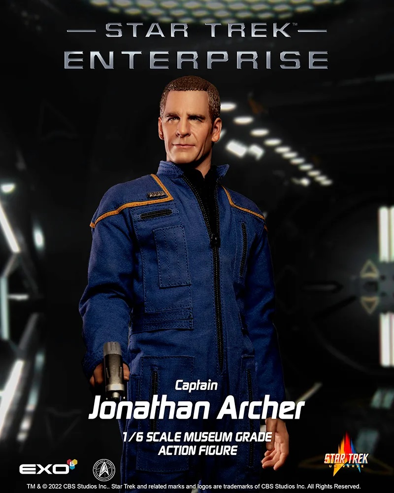 EXO-6 Star Trek Enterprise Captain Archer Sixth Scale Figure